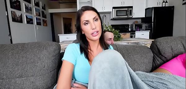  August Ames, Abella Danger Their Asses Parade on the Couch